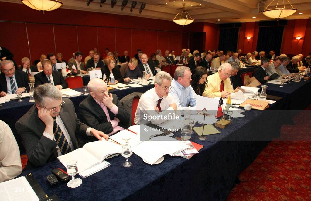 23 February 2008; Delegates during the Ulster Council Convention. Ulster Council Convention, Canal Court Hotel, Newry, Co. Down. Picture credit; Oliver McVeigh / SPORTSFILE
