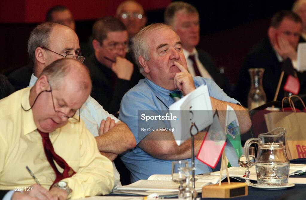 23 February 2008; Fermanagh delegates during the Ulster Council Convention. Ulster Council Convention, Canal Court Hotel, Newry, Co. Down. Picture credit; Oliver McVeigh / SPORTSFILE