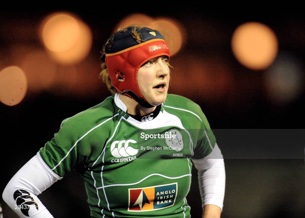 22 February 2008; Caroline Mahon, Ireland. Women's Six Nations Rugby Championship, Ireland v Scotland, Templeville Road, Dublin. Picture credit: Stephen McCarthy / SPORTSFILE