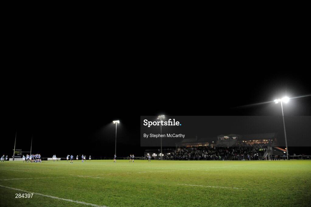 22 February 2008; A general view of Templeville Road as floodlights are used for the first time. Women's Six Nations Rugby Championship, Ireland v Scotland, Templeville Road, Dublin. Picture credit: Stephen McCarthy / SPORTSFILE