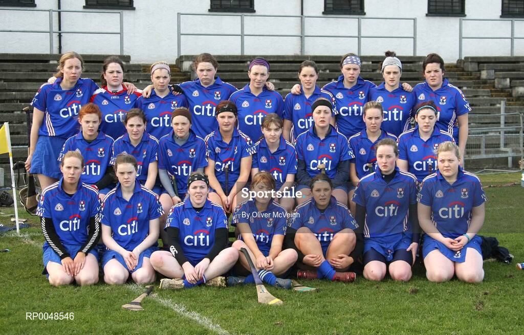 24 February 2008; The Waterford IT panel. 2008 Ashbourne Cup Final, University College Dublin v Waterford IT, Casement Park, Belfast, Co. Antrim. Picture credit: Oliver McVeigh / SPORTSFILE