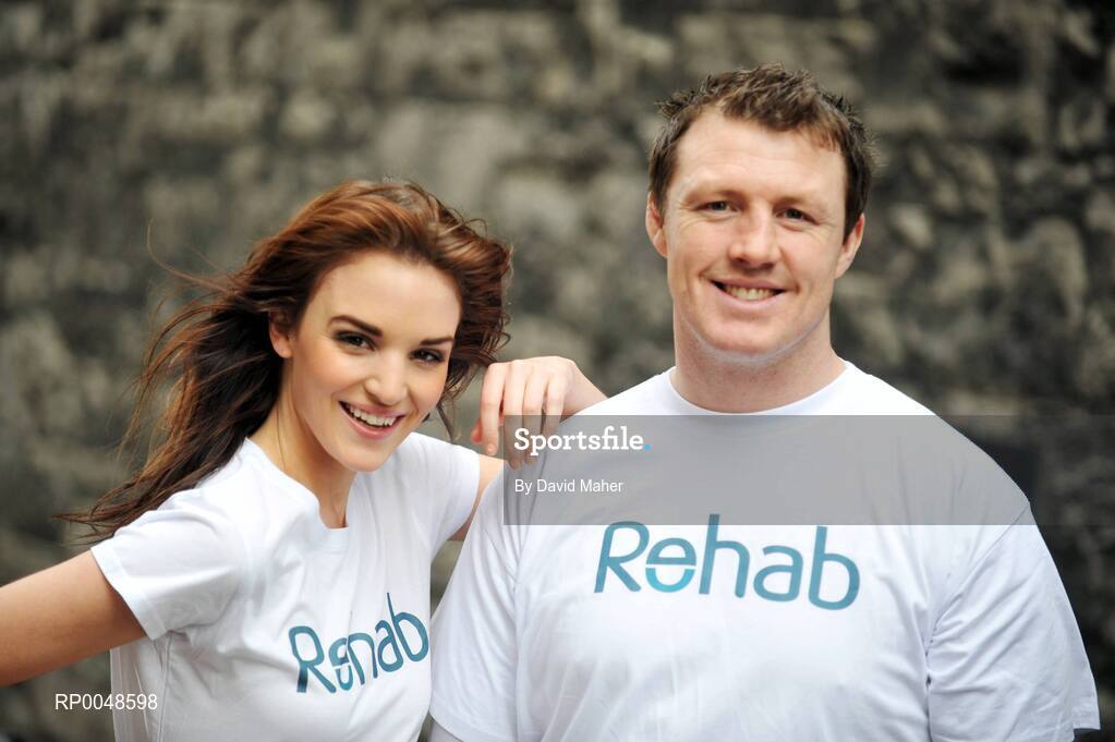 26 February 2008; Rehab has announced that Eric Miller, former Leinster and Irish rugby international, and Blathnaid McKenna, reigning Miss Ireland, will represent the organisation by competing in two of the country’s biggest sporting events this year - the Lifestyle Sports Adidas Dublin City Marathon and the Flora Women’s Mini Marathon respectively. Guinness Storehouse, St James's Gate, Dublin. Picture credit: David Maher / SPORTSFILE