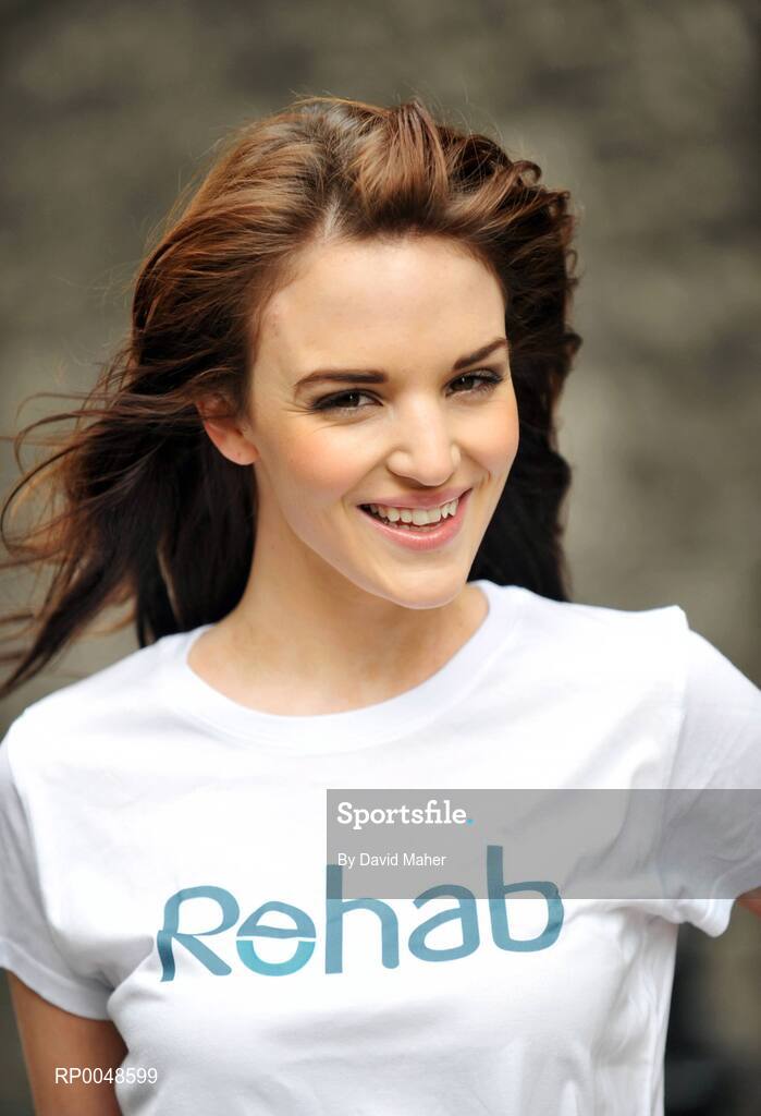 26 February 2008; Rehab has announced that Blathnaid McKenna, reigning Miss Ireland, will represent the organisation by competing in one of the country’s biggest sporting events this year - the Flora Women’s Mini Marathon. Guinness Storehouse, St James's Gate, Dublin. Picture credit: David Maher / SPORTSFILE