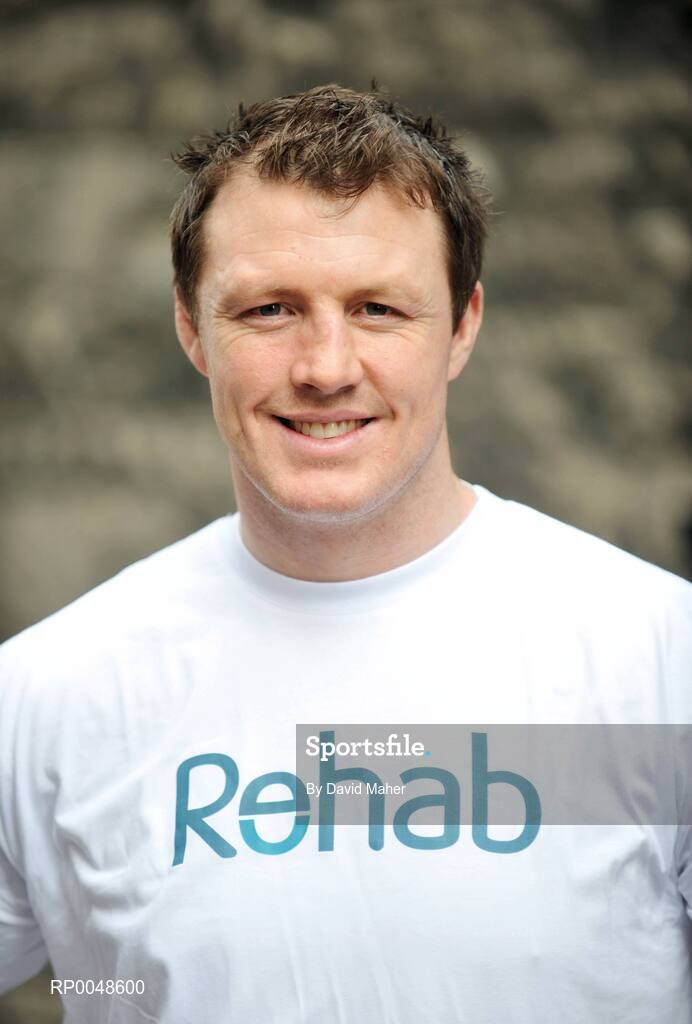 26 February 2008; Rehab has announced that Eric Miller, former Leinster and Irish rugby international, will represent the organisation by competing in one of the country’s biggest sporting events this year - the Lifestyle Sports Adidas Dublin City Marathon. Guinness Storehouse, St James's Gate, Dublin. Picture credit: David Maher / SPORTSFILE