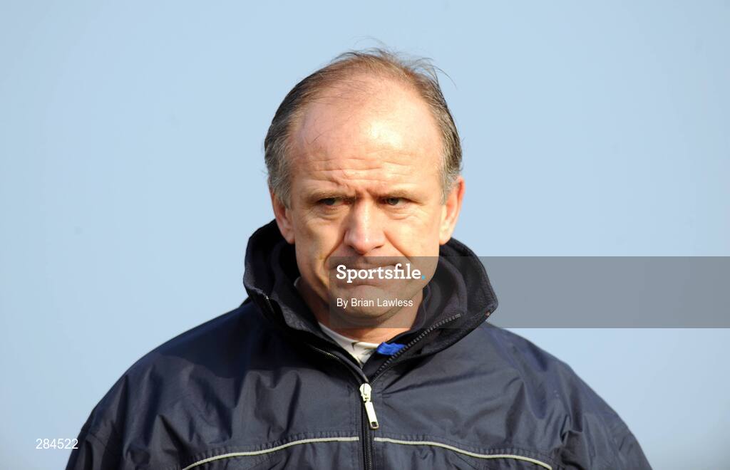 17 February 2008; Roscommon manager John Maughan. Allianz National Football League, Division 2, Round 2, Roscommon v Meath, St. Brigid's, Kiltoom, Co. Roscommon. Picture credit; Brian Lawless / SPORTSFILE