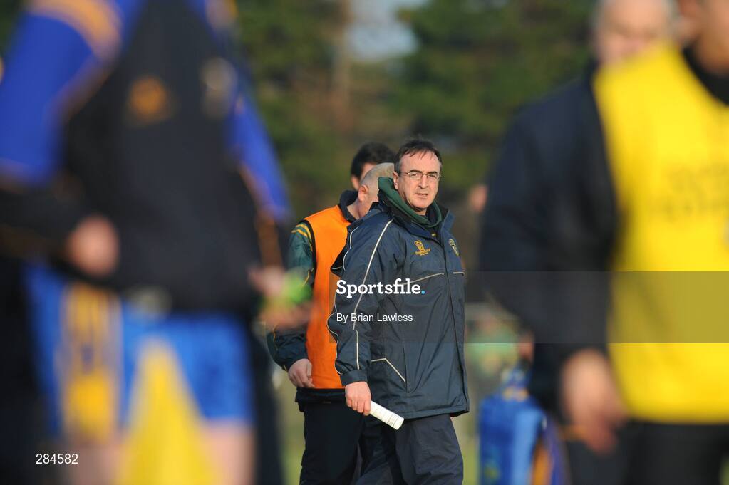 17 February 2008; Meath manager Colm Coyle. Allianz National Football League, Division 2, Round 2, Roscommon v Meath, St. Brigid's, Kiltoom, Co. Roscommon. Picture credit; Brian Lawless / SPORTSFILE