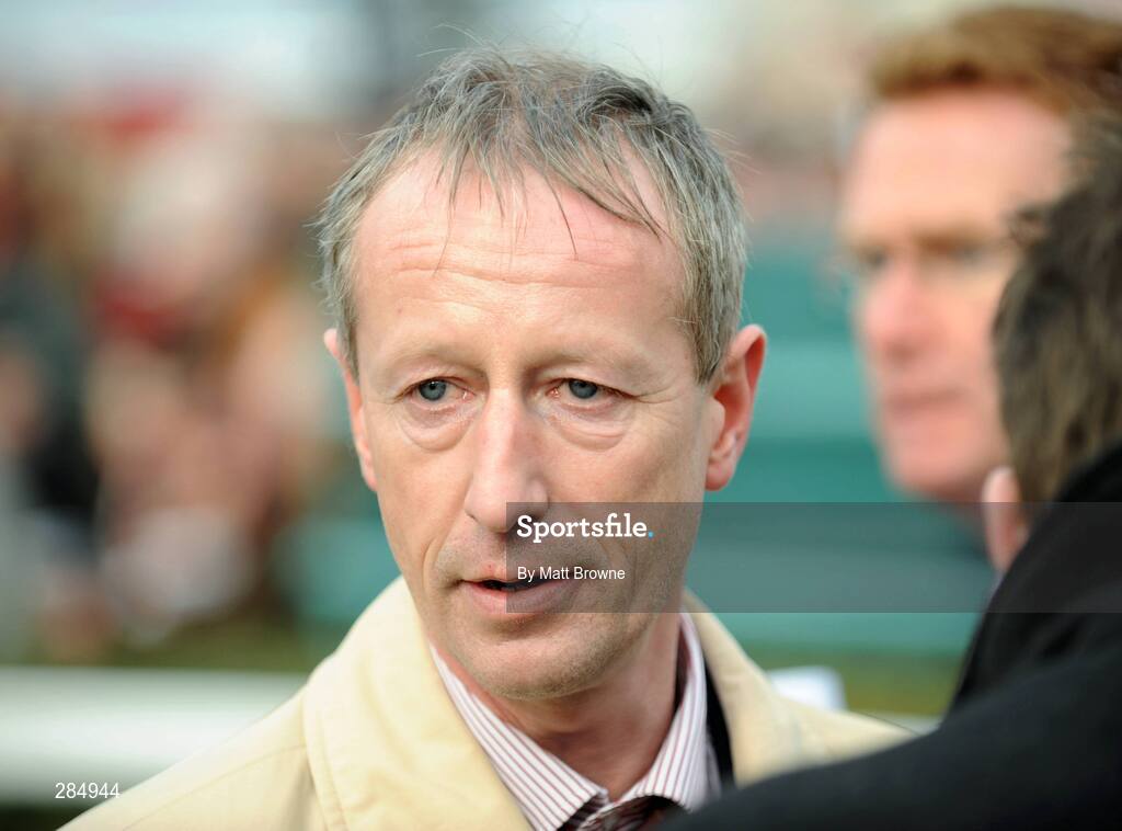 10 February 2008; Thomas Cooper, Trainer. Leopardstown, Dublin. Picture credit; Matt Browne  / SPORTSFILE