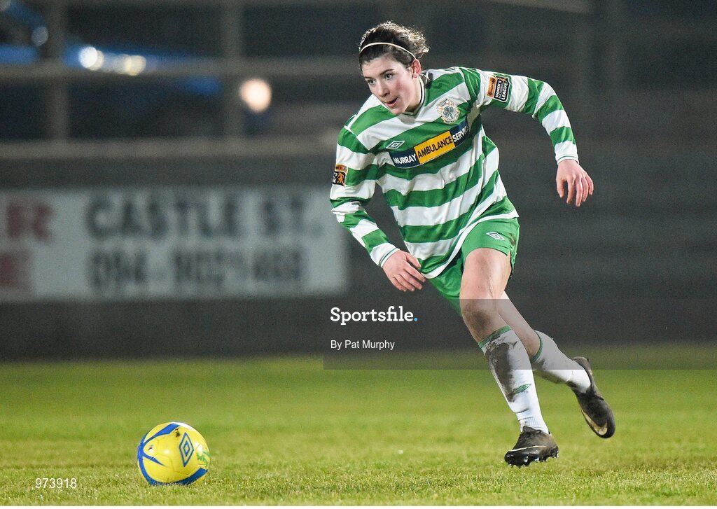 14 March 2015; Rachel Kearns, Castlebar Celtic. Continental Tyres Women's National League, Castlebar Celtic v Peamount United, Celtic Park, Castlebar, Co. Mayo. Picture credit: Pat Murphy / SPORTSFILE