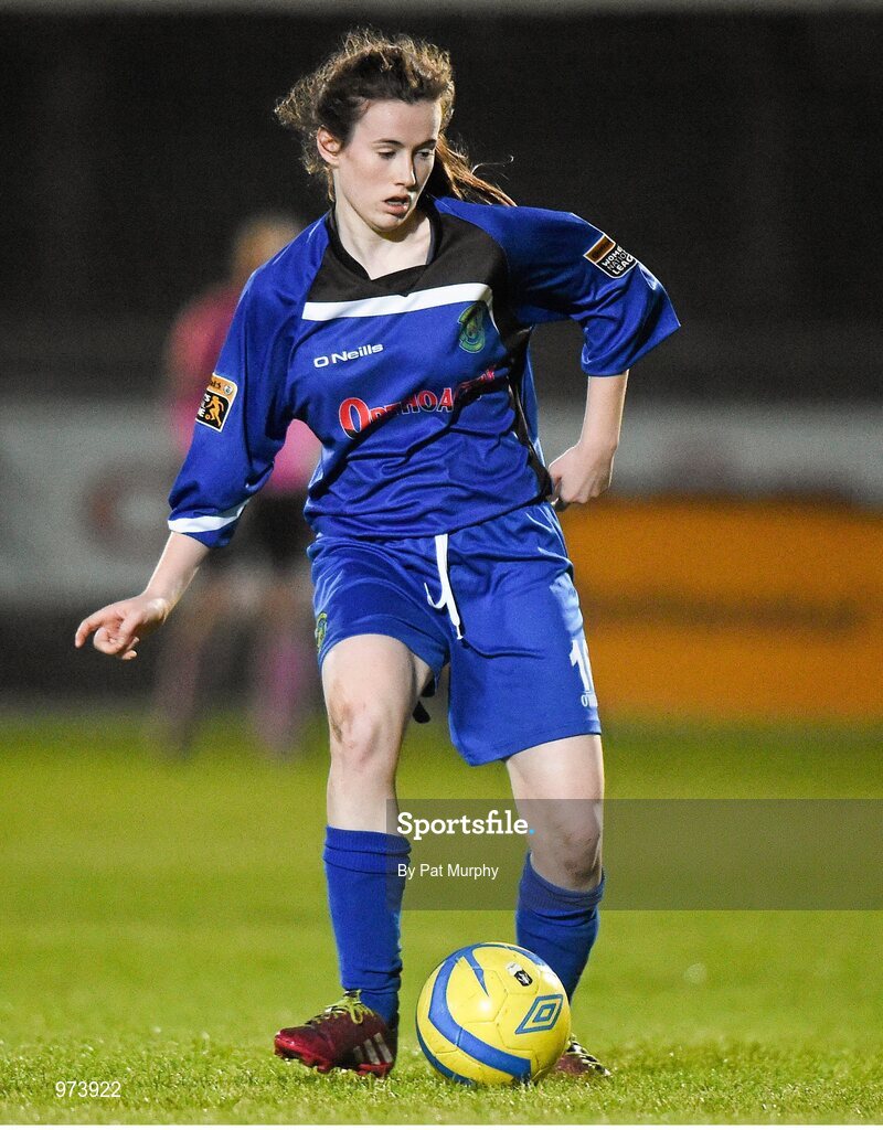 14 March 2015; Emma Byrne, Peamount United. Continental Tyres Women's National League, Castlebar Celtic v Peamount United, Celtic Park, Castlebar, Co. Mayo. Picture credit: Pat Murphy / SPORTSFILE