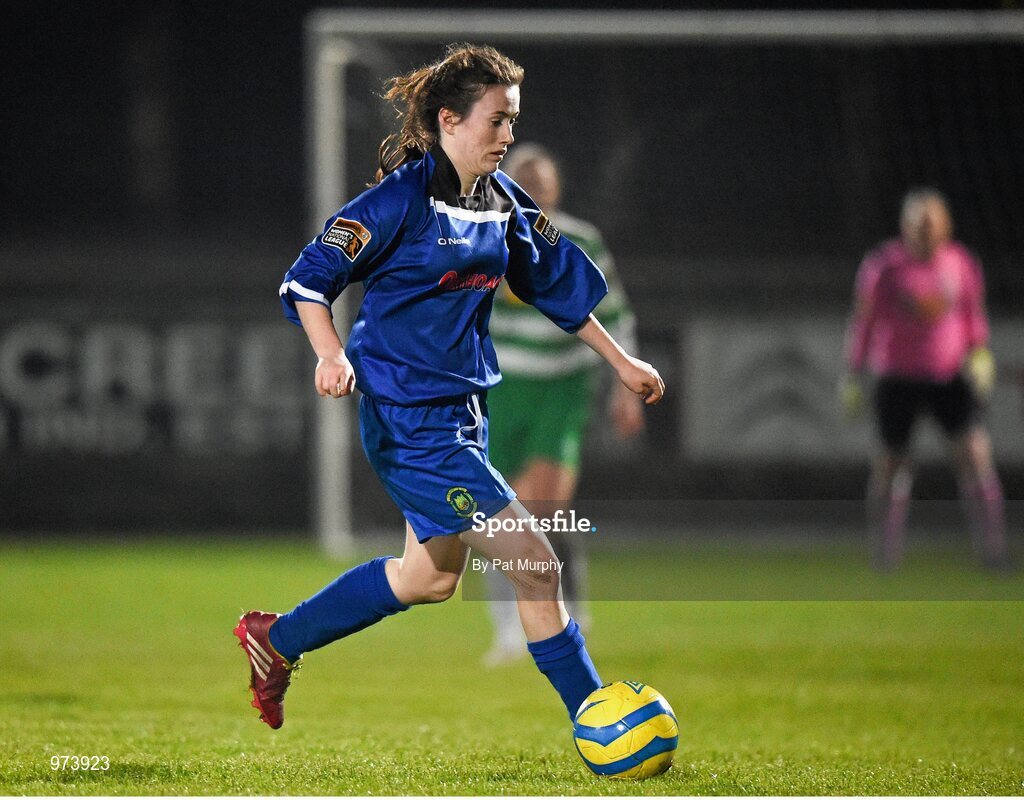 14 March 2015; Emma Byrne, Peamount United. Continental Tyres Women's National League, Castlebar Celtic v Peamount United, Celtic Park, Castlebar, Co. Mayo. Picture credit: Pat Murphy / SPORTSFILE