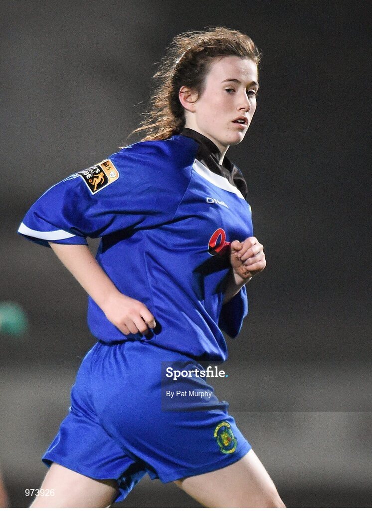 14 March 2015; Emma Byrne, Peamount United. Continental Tyres Women's National League, Castlebar Celtic v Peamount United, Celtic Park, Castlebar, Co. Mayo. Picture credit: Pat Murphy / SPORTSFILE