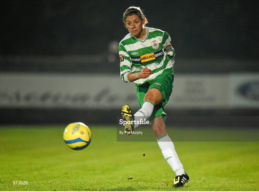 14 March 2015; Catherine Hyndman, Castlebar Celtic. Continental Tyres Women's National League, Castlebar Celtic v Peamount United, Celtic Park, Castlebar, Co. Mayo. Picture credit: Pat Murphy / SPORTSFILE
