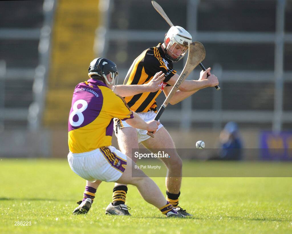 9 March 2008; Michael Fennelly, Kilkenny, in action against John O'Connor, Wexford. Allianz National Hurling League, Division 1A, Round 3, Wexford v Kilkenny, Wexford Park, Wexford. Picture credit: Pat Murphy / SPORTSFILE