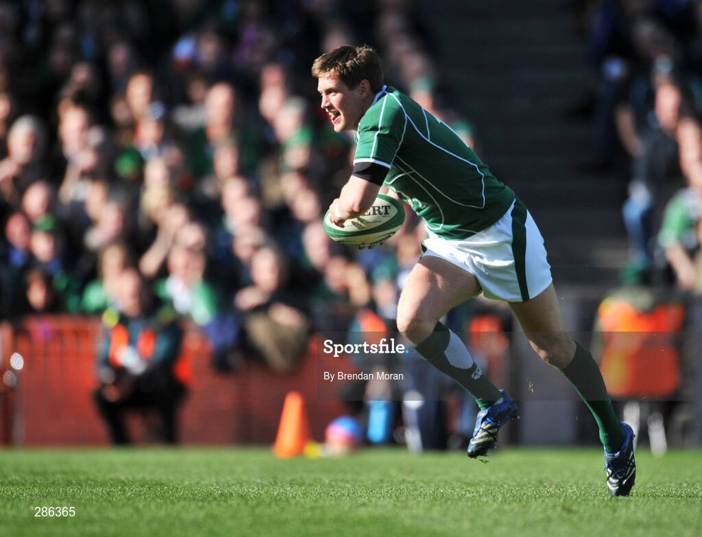 8 March 2008; Ronan O'Gara, Ireland. RBS Six Nations Rugby Championship, Ireland v Wales, Croke Park, Dublin. Picture credit: Brendan Moran / SPORTSFILE