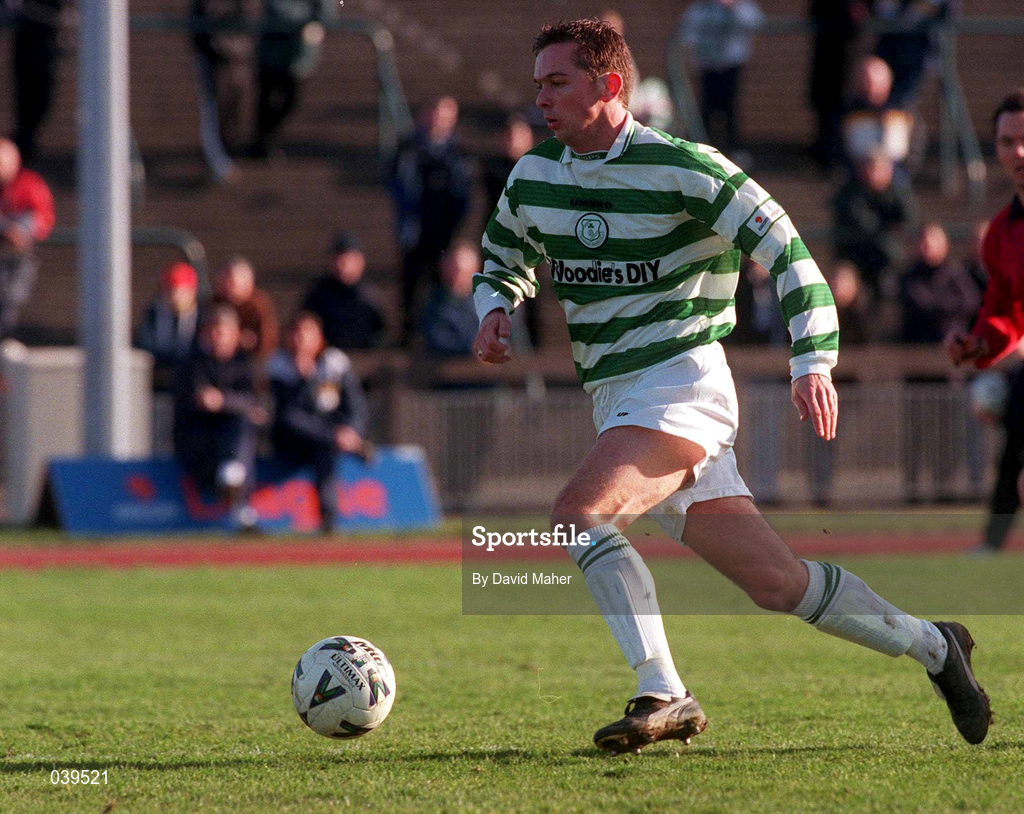 13 February 2000; Billy Woods of Shamrock Rovers during the Eircom League Premier Division match between Shamrock Rovers and Finn Harps at Morton Stadium in Santry, Dublin. Photo by David Maher/Sportsfile