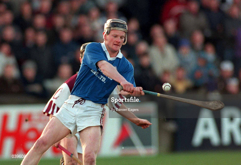13 February 2000; Colm Mullen of St Joseph's Doora Barefield during the AIB All-Ireland Senior Club Hurling Championship Semi-Final match between Cushendall, Antrim, and St Joseph's Doora Barefield, Clare, at Parnell Park in Dublin. Photo by Damien Eagers/Sportsfile