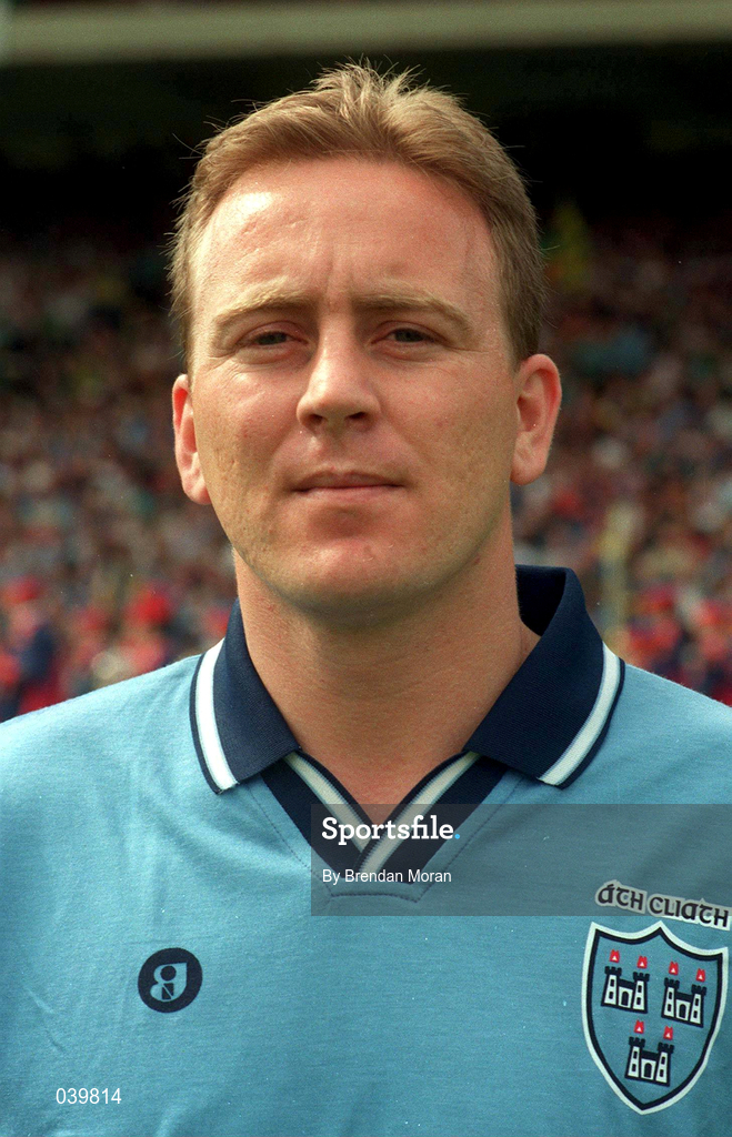 21 August 1994; Keith Barr of Dublin prior to the All-Ireland Senior Football Championship Semi-Final match between Dublin and Leitrim at Croke Park in Dublin. Photo by Brendan Moran/Sportsfile