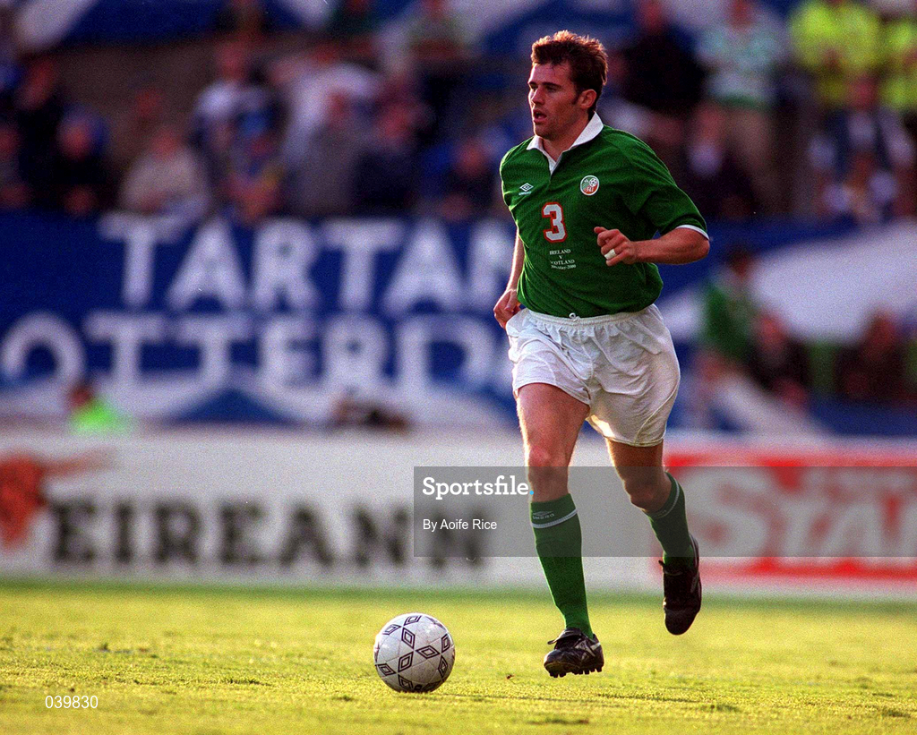 30 May 2000; Kevin Kilbane of Republic of Ireland during the International Friendly match between Republic of Ireland and Scotland at Lansdowne Road in Dublin. Photo by Aoife Rice/Sportsfile