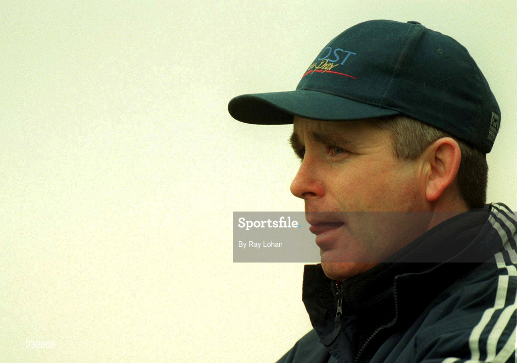 27 February 2000; Kerry manager Michael O'Halloran during the Church & General National Hurling League Division 1A Round 2 match between Dublin and Kerry at Parnell Park in Dublin. Photo by Ray Lohan/Sportsfile