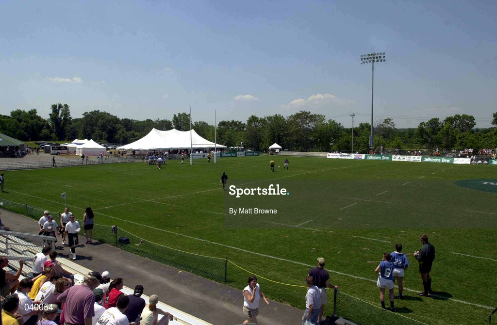 10 June 2000; A general view of Singer Family Park during the Rugby International match between USA and Ireland at Singer Family Park in Manchester, New Hampshire, USA. Photo by Matt Browne/Sportsfile
