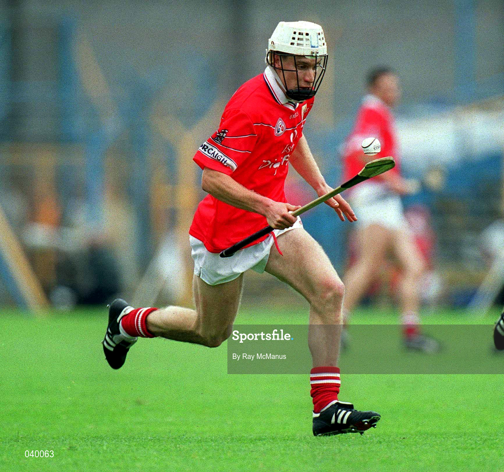 4 June 2000; Timmy McCarthy of Cork during the Guinness Munster Senior Hurling Championship Semi-Final match between Cork and Limerick at Semple Stadium in Thurles, Tipperary. Photo by Ray McManus/Sportsfile