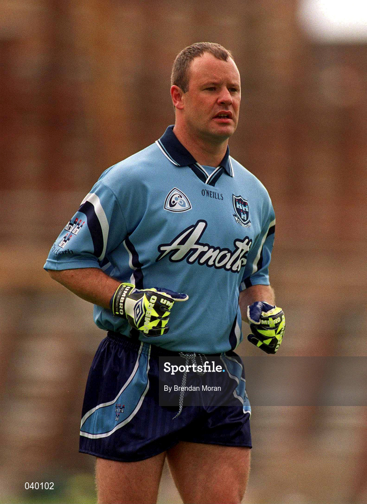 11 June 2000; Vinny Murphy of Dublin during the Bank of Ireland Leinster Senior Football Championship Quarter-Final match between Dublin and Wexford at Croke Park in Dublin. Photo by Brendan Moran/Sportsfile