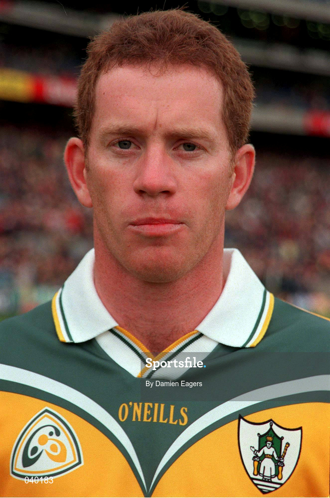 4 June 2000; Donal Curtis of Meath prior to during the Bank of Ireland Leinster Senior Football Championship Quarter-Final match between Offaly and Meath at Croke Park in Dublin. Photo by Damien Eagers/Sportsfile