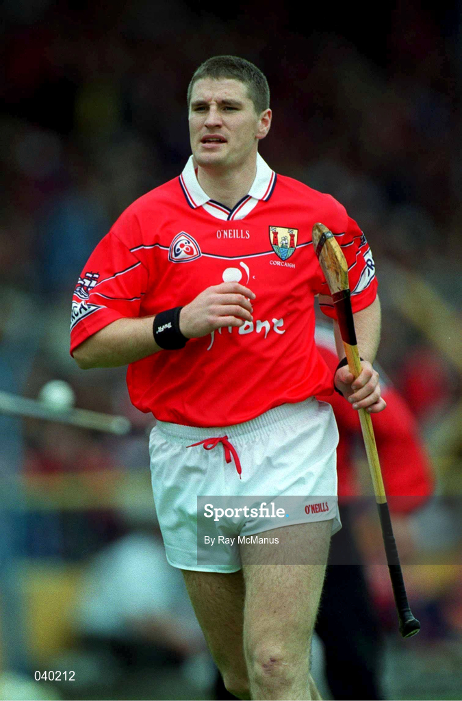 4 June 2000; Fergal McCormack of Cork during the Guinness Munster Senior Hurling Championship Semi-Final match between Cork and Limerick at Semple Stadium in Thurles, Tipperary. Photo by Ray McManus/Sportsfile
