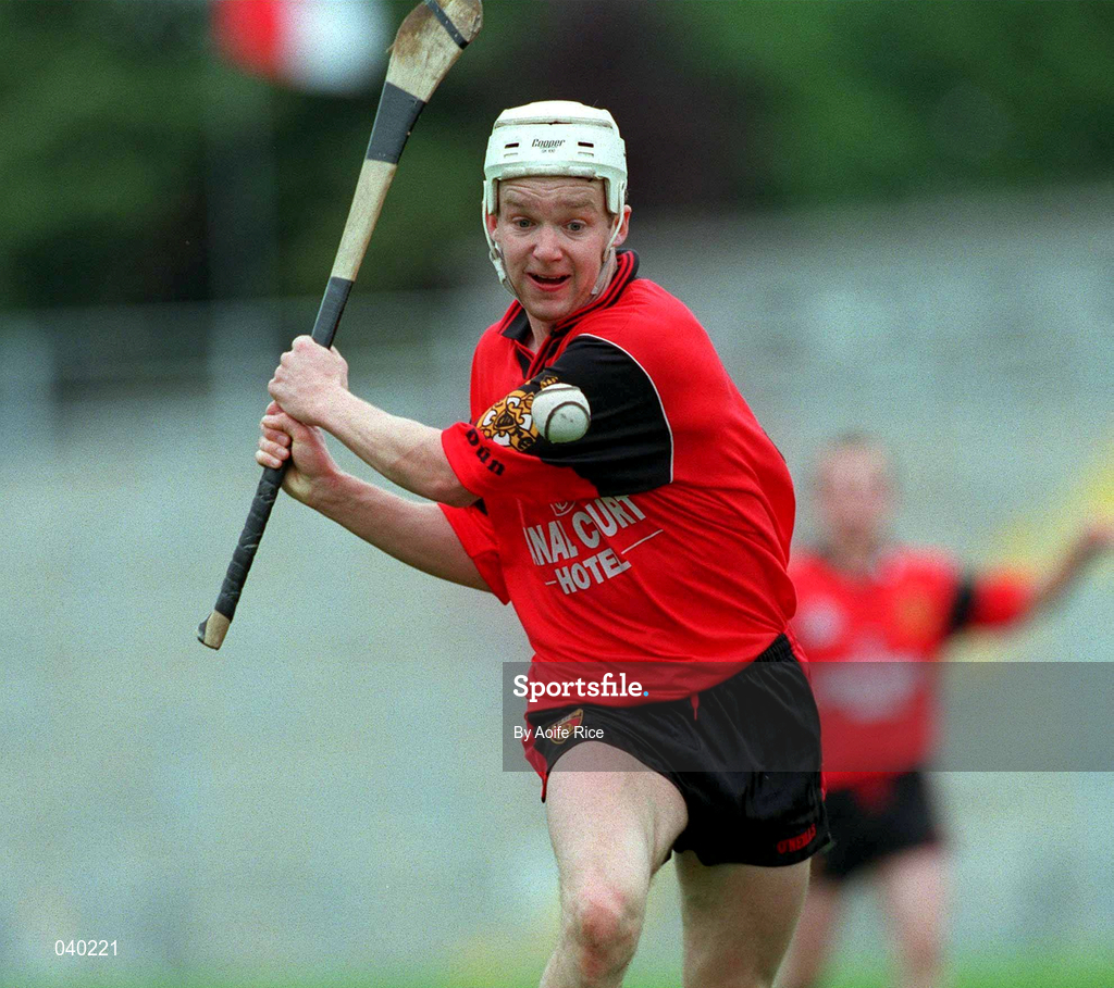 11 June 2000; Gary Gordon of Down during the Guinness Ulster Senior Hurling Championship Semi-Final match between Derry and Down at Casement Park in Belfast. Photo by Aoife Rice/Sportsfile