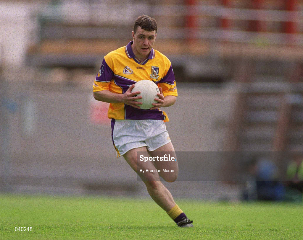 11 June 2000; Jason Lawlor of Wexford during the Bank of Ireland Leinster Senior Football Championship Quarter-Final match between Dublin and Wexford at Croke Park in Dublin. Photo by Brendan Moran/Sportsfile