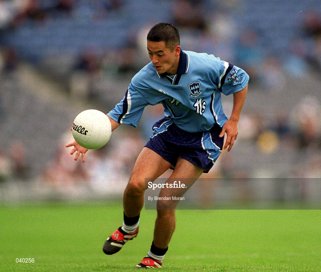 11 June 2000; Jason Sherlock of Dublin during the Bank of Ireland Leinster Senior Football Championship Quarter-Final match between Dublin and Wexford at Croke Park in Dublin. Photo by Brendan Moran/Sportsfile