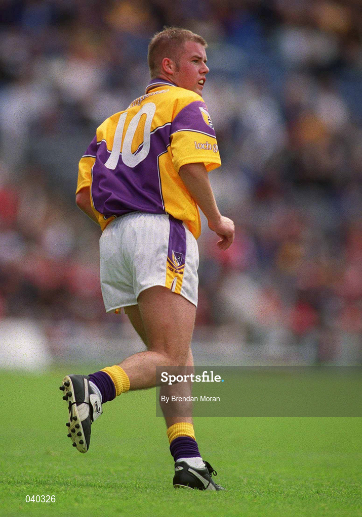 11 June 2000; Leigh O'Brien of Wexford during the Bank of Ireland Leinster Senior Football Championship Quarter-Final match between Dublin and Wexford at Croke Park in Dublin. Photo by Brendan Moran/Sportsfile