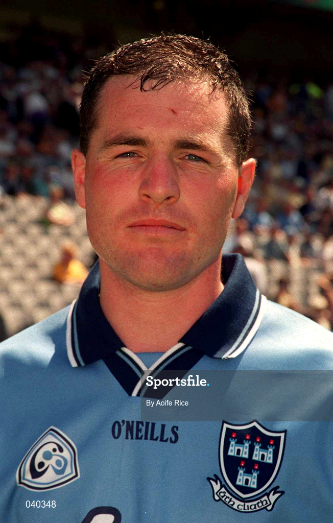 18 June 2000; Michael Fitzsimons of Dublin prior to the Guinness Leinster Senior Hurling Championship Semi-Final match between Kilkenny and Dublin at Croke Park in Dublin. Photo by Aoife Rice/Sportsfile