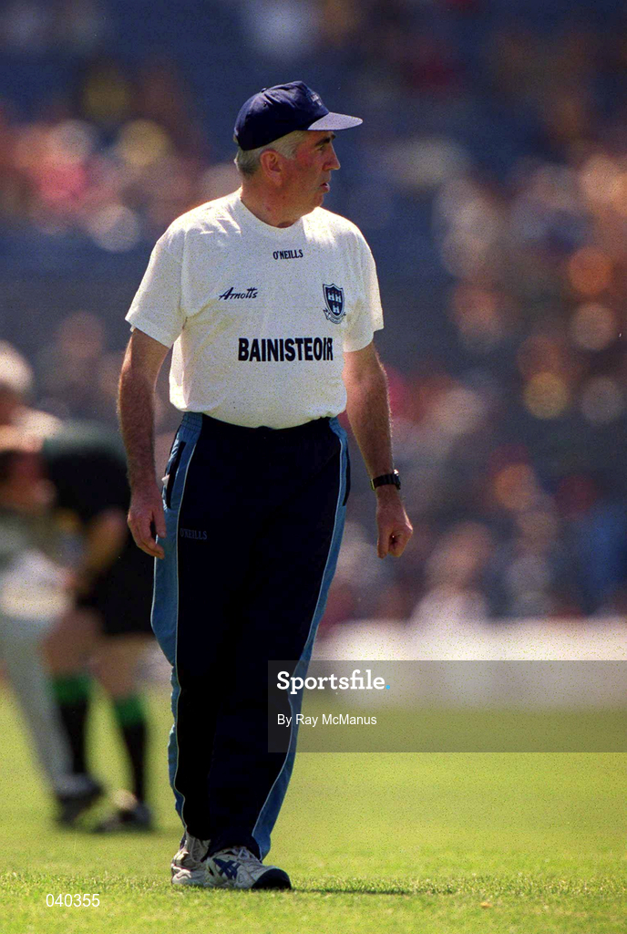 18 June 2000; Dublin manager Michael O'Grady during the Guinness Leinster Senior Hurling Championship Semi-Final match between Kilkenny and Dublin at Croke Park in Dublin. Photo by Ray McManus/Sportsfile