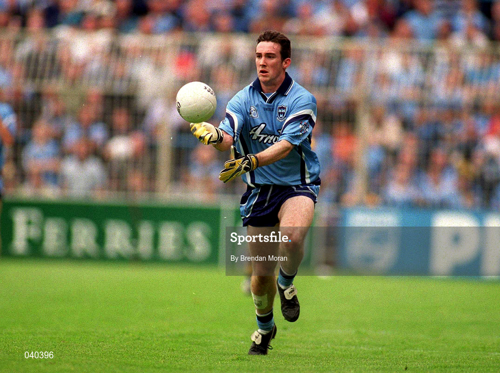 11 June 2000; Paddy Christie of Dublin during the Bank of Ireland Leinster Senior Football Championship Quarter-Final match between Dublin and Wexford at Croke Park in Dublin. Photo by Brendan Moran/Sportsfile