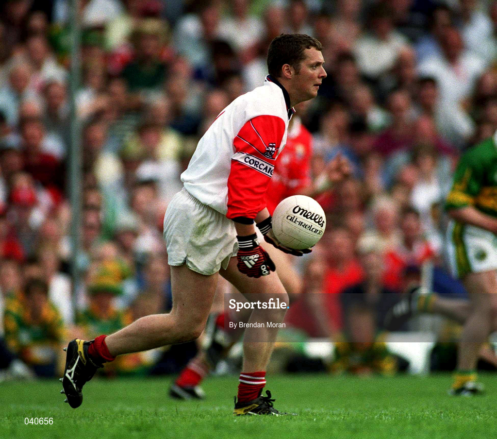 18 June 2000; Cork goalkeeper Kevin O'Dwyer during the Bank of Ireland Munster Senior Football Championship Semi-Final match between Kerry and Cork at Fitzgerald Stadium in Killlarney, Kerry. Photo by Brendan Moran/Sportsfile