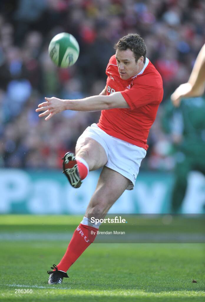 8 March 2008; Mark Jones, Wales. RBS Six Nations Rugby Championship, Ireland v Wales, Croke Park, Dublin. Picture credit: Brendan Moran / SPORTSFILE