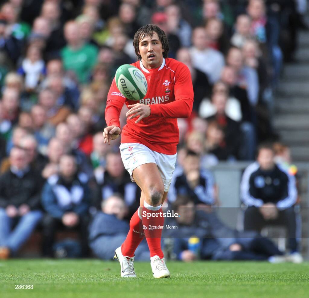 8 March 2008; Gavin Henson, Wales. RBS Six Nations Rugby Championship, Ireland v Wales, Croke Park, Dublin. Picture credit: Brendan Moran / SPORTSFILE
