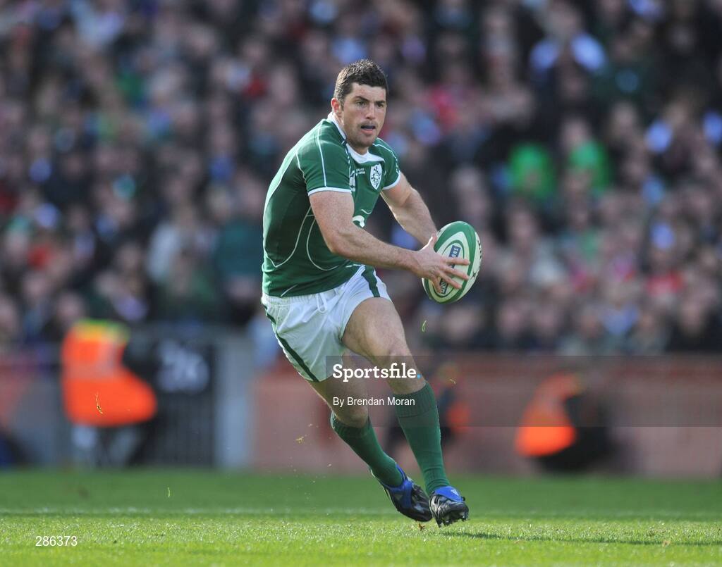 8 March 2008; Rob Kearney, Ireland. RBS Six Nations Rugby Championship, Ireland v Wales, Croke Park, Dublin. Picture credit: Brendan Moran / SPORTSFILE