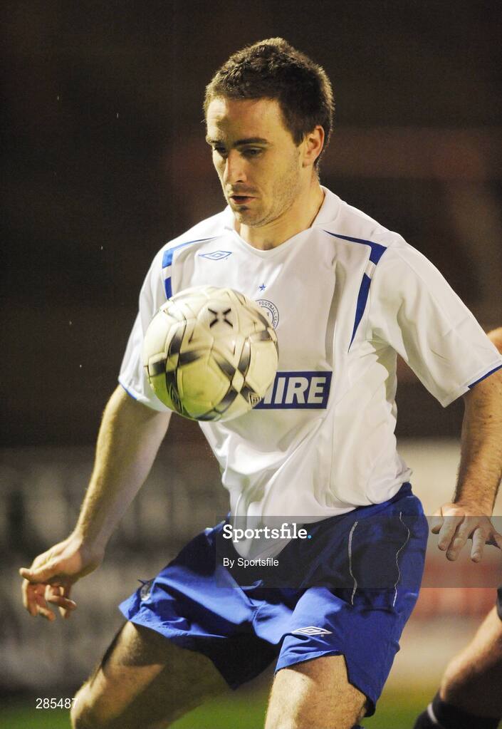 29 February 2008; Dave McGilll, Shelbourne. Pre-season Friendly, Bohemians v Shelbourne, Dalymount Park, Dublin. Photo by Sportsfile