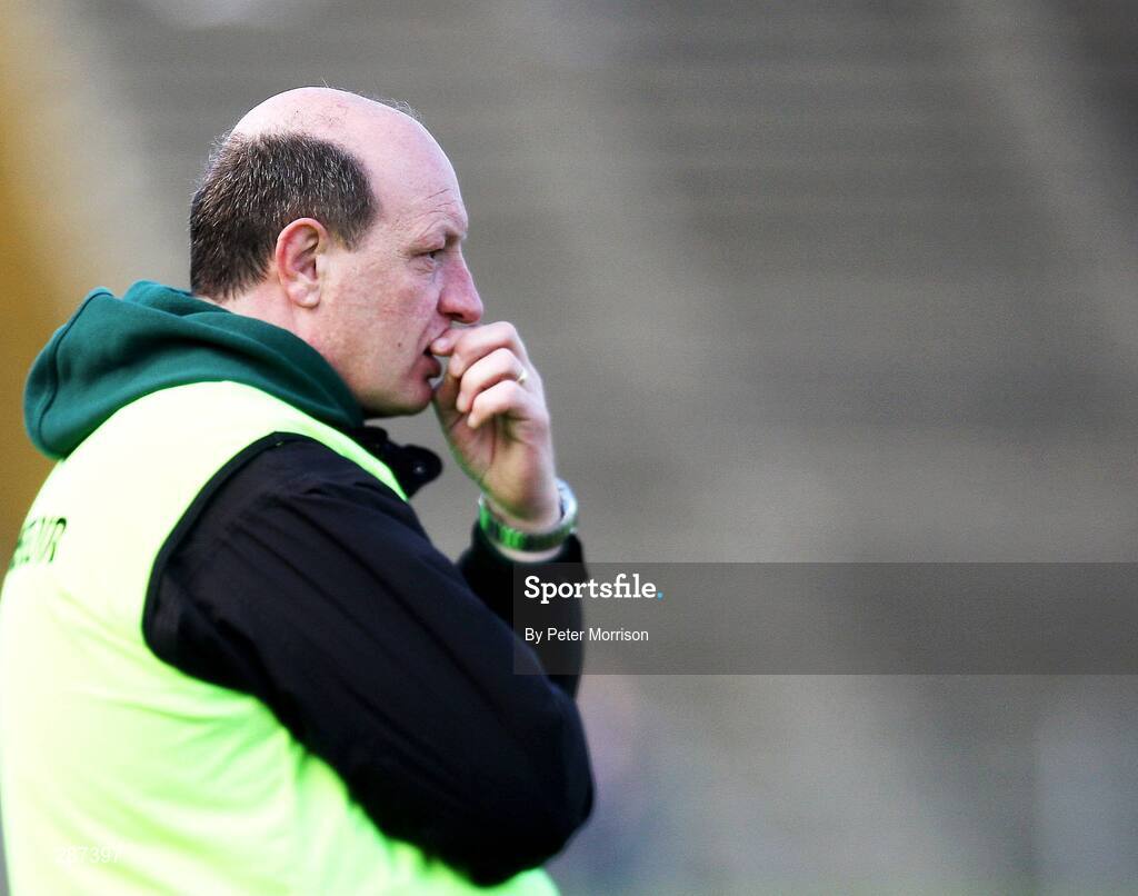 16 March 2008; Antrim manager Terence Mc Naughton. Allianz National Hurling League, Division 1A, Round 4, Antrim v Cork, Casement Park, Belfast, Co. Antrim. Picture credit; Peter Morrison / SPORTSFILE