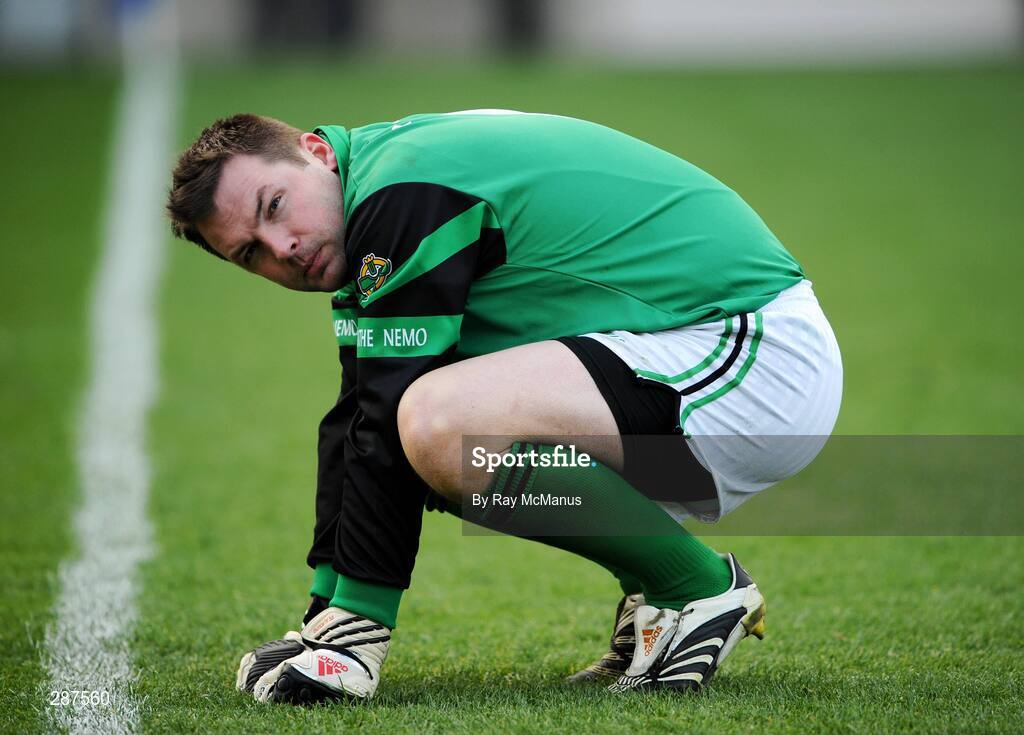 17 March 2008; Nemo Rangers' goalkeeper Brian Morgan at the end of the game. AIB All-Ireland Club Football Final - St Vincents v Nemo Rangers, Croke Park, Dublin. Picture credit; Ray McManus / SPORTSFILE