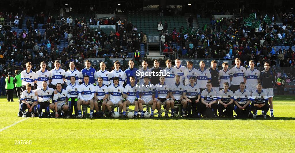 17 March 2008; The St Vincent's squad. AIB All-Ireland Club Football Final - St Vincent's v Nemo Rangers, Croke Park, Dublin. Picture credit; Ray McManus / SPORTSFILE