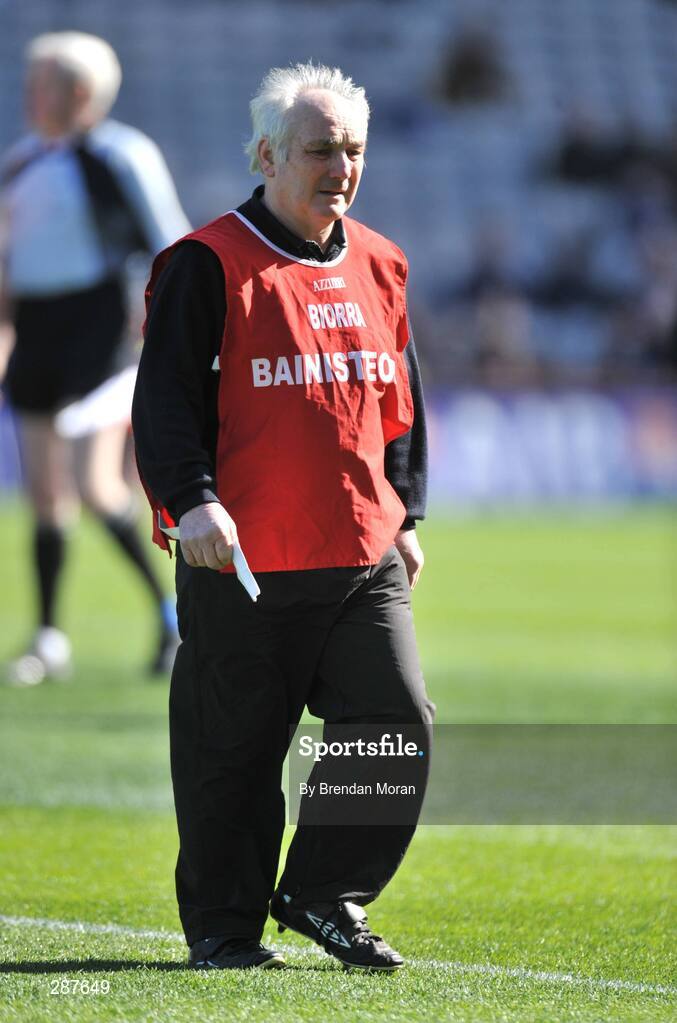 17 March 2008; Pa Joe Whelahan, Birr manager. AIB All-Ireland Club Hurling Final - Portumna v Birr, Croke Park, Dublin. Picture credit; Brendan Moran / SPORTSFILE *** Local Caption ***