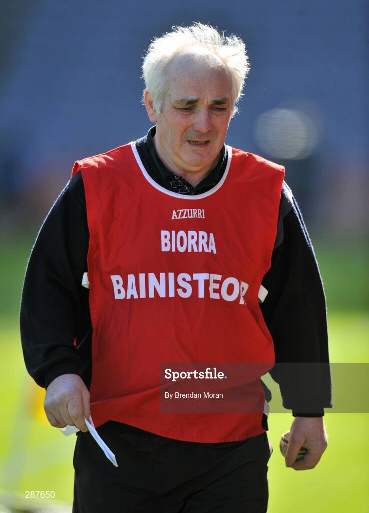 17 March 2008; Pa Joe Whelahan, Birr manager. AIB All-Ireland Club Hurling Final, Portumna v Birr, Croke Park, Dublin. Picture credit; Brendan Moran / SPORTSFILE *** Local Caption ***