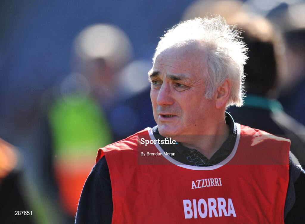 17 March 2008; Pa Joe Whelahan, Birr manager. AIB All-Ireland Club Hurling Final, Portumna v Birr, Croke Park, Dublin. Picture credit; Brendan Moran / SPORTSFILE *** Local Caption ***