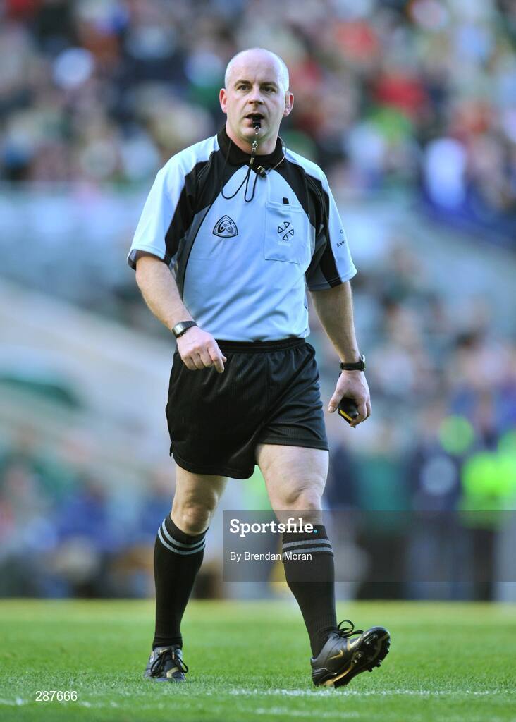 17 March 2008; John Sexton, Referee. AIB All-Ireland Club Hurling Final - Portumna v Birr, Croke Park, Dublin. Picture credit; Brendan Moran / SPORTSFILE *** Local Caption ***
