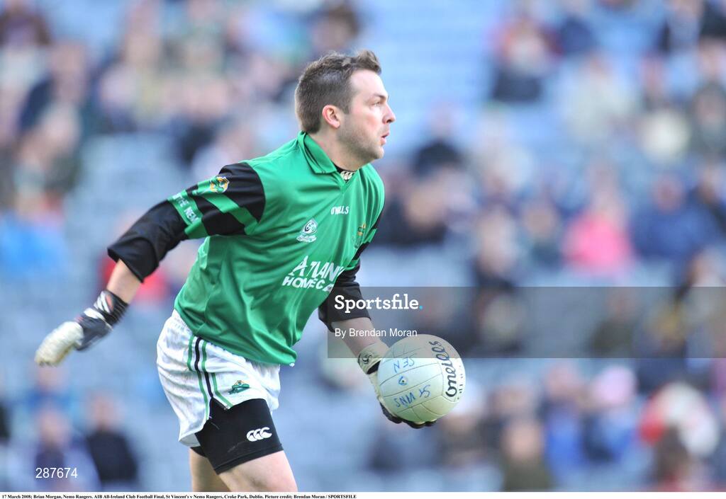 17 March 2008; Brian Morgan, Nemo Rangers. AIB All-Ireland Club Football Final, St Vincent's v Nemo Rangers, Croke Park, Dublin. Picture credit; Brendan Moran / SPORTSFILE