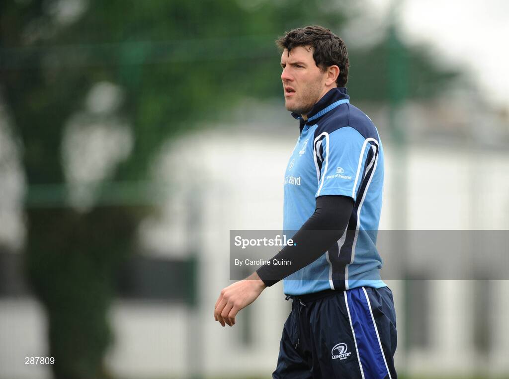 19 March 2008; Leinster's Shane Horgan during squad training ahead of their Magners League game against Glasgow Warriors on Friday night. Leinster rugby squad training, Belfield, UCD, Dublin. Picture credit: Caroline Quinn / SPORTSFILE