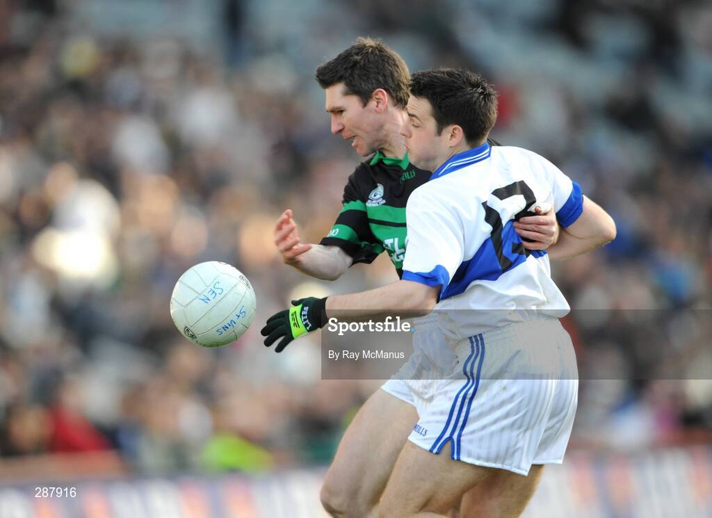 17 March 2008; Brian Maloney, St Vincents, in action against Darragh Breen, Nemo Rangers. AIB All-Ireland Club Football Final, St Vincents v Nemo Rangers, Croke Park, Dublin. Picture credit; Ray McManus / SPORTSFILE
